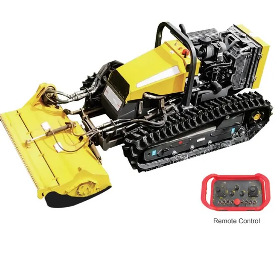 Diesel Engine Hydraulic Platform Remote Control Lawn Mower Mulcher Forestry Hills Mower