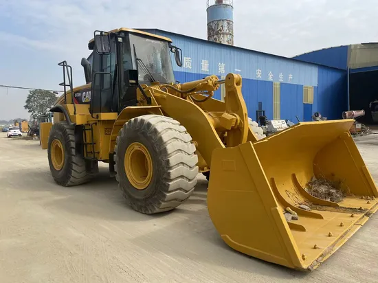 Original Used Caterpillar 966g Wheel Loader 966h 966f 6 Tons High Quality Second