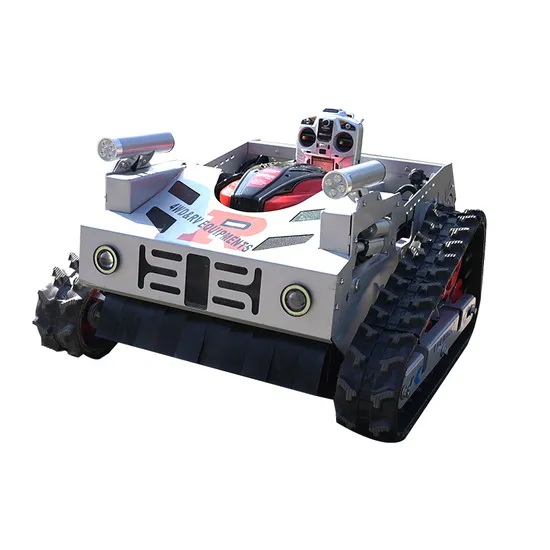 Factory Direct Sales 550 mm Cutting Width Mini Cordless Smart Remote Control Lawn Mower 