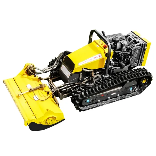 Htm55 Rotary Electrac Starter Crawler Lawn Mower Garden Remote Control for Sale 