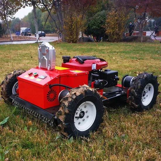 Hot Remote Control China Electric Robot Lawn Mower 