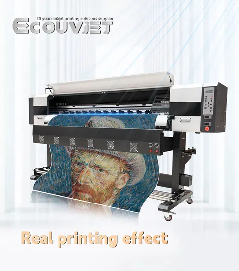 1.2m 1.6m 1.8m 6feet 2heads Large Format Eco Solvent and Sublimation Printer 