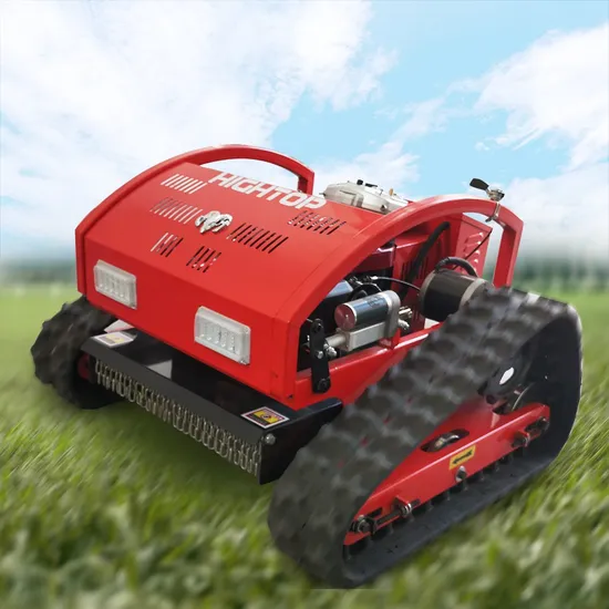 Agricultural and Forestry Equipment Robot Zero Turn Flail Crawler Gasoline Remote Control Lawn Mower 